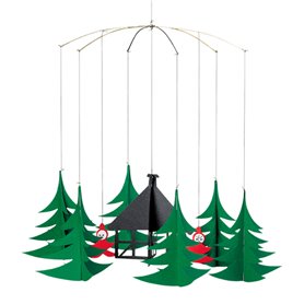 Flensted Mobiles Pixies in the Christmas Forest