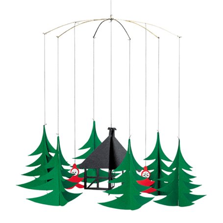 Flensted Mobiles Pixies in the Christmas Forest