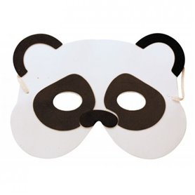 Masque en mousse modele Panda