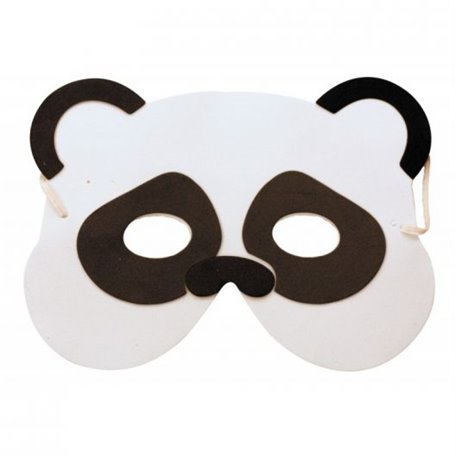 Masque en mousse modele Panda