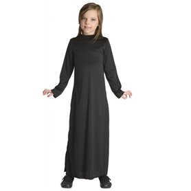 Costume DIY Robe noir sorciere 4-6 ans