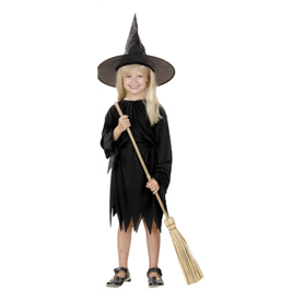 Costume halloween sorciere 4/6 ans