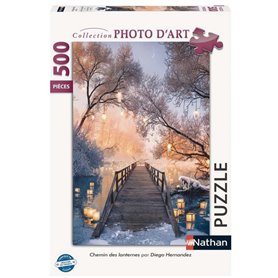 Nathan Puzzle 500 p - Chemin des lanternes