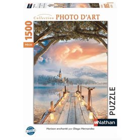 Nathan Puzzle 1500 p - Horizon enchanté