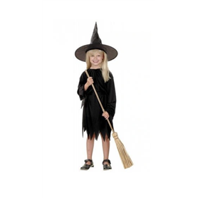 Costume de sorciere couleur noire 10-12 ans