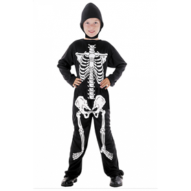 Costume halloween squelette 10/12 ans