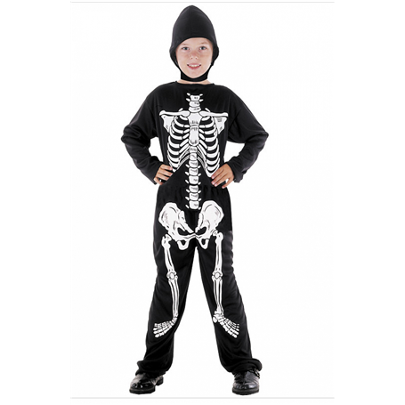 Costume halloween squelette 10/12 ans