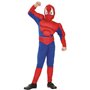 Costume super araignee musclee 4-6 ans