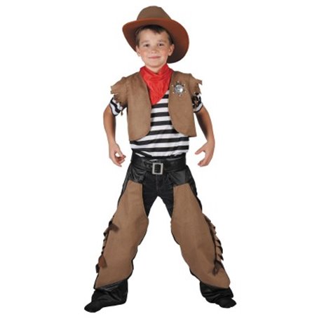 Costume Deguisement de Cowboy 4-6 ans