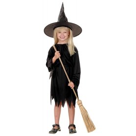 Costume Sorciere avec chapeau 4-6 ans