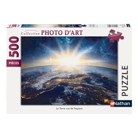 Nathan puzzle 500 p - La Terre vue de l'espace