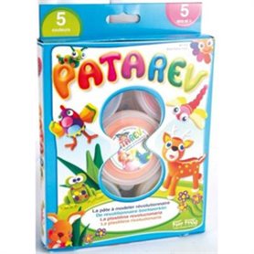 Patarev Blister 5 pots de couleurs lumineuses