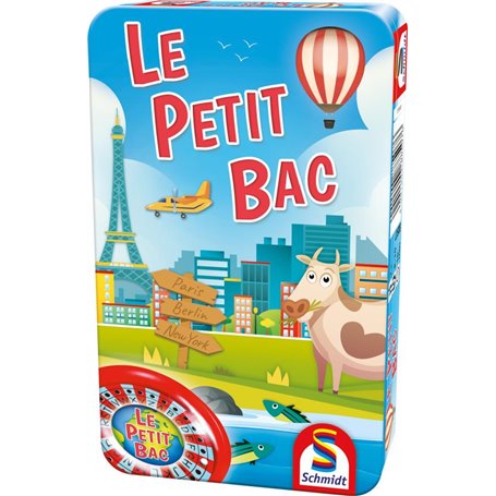 Le petit bac voyage boite métal