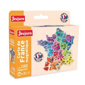 JeuJura Carte France Magnetique