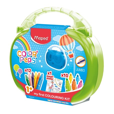 coffret cadeau de stylos et crayons Boîte en plastique