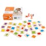 Combiner - Mathematiques - Coller la forme - jeu Montessori