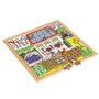 Puzzle en Bois - Nature & Climate Puzzle maison - jeu Montessori