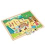 Puzzle en Bois - Puzzle ensemble - dans la forêt - jeu Montessori