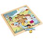 Puzzle en Bois - Seasons Puzzles - été - jeu Montessori