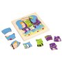 Puzzle en Bois - la vie du papillon - jeu Montessori