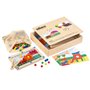 Formes et couleurs - Maxi insert mosaïque  - jeu Montessori