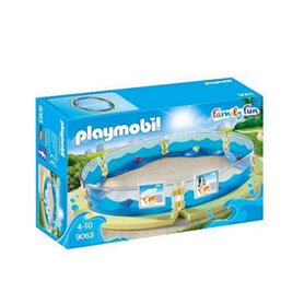 9063 Playmobil Enclos pour les animaux marins