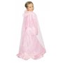 Cape princesse plume rose et or enfant