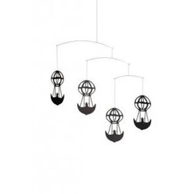 Flensted Mobiles H.C.A.s Balloons Black