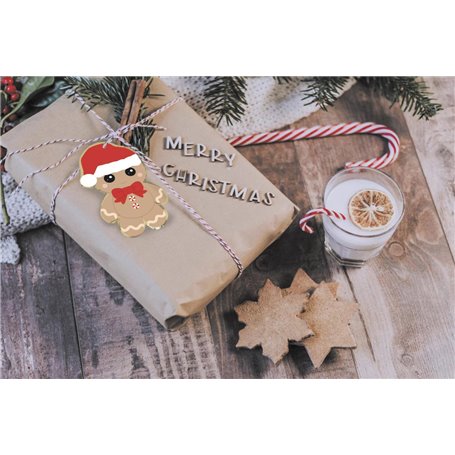 Etiquettes cadeaux sweety Xmas x10