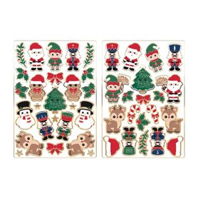 Lot de 10 stickers sweety christmas