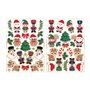 Lot de 10 stickers sweety christmas