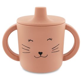 Tasse d'apprentissage en silicone - Mrs. Cat