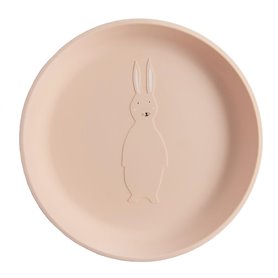 assiette silicone - madame lapin