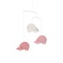 Flensted Mobiles 3 cochons contents roses