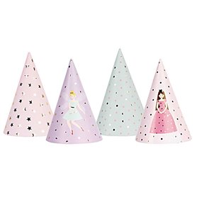 Chapeaux de fete Princesse 8 pcs