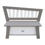 AXI Banc de rangement de jouets Corky Gris Blanc