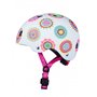 Casque Vélo et Trottinette Doodle Dots  boucle magnétique  lumière LED intégrée  Taille S