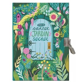 Carnet jardin secret avec cadenas