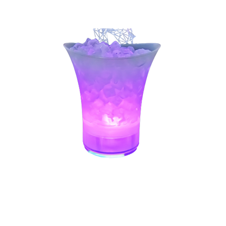 Seau à glace 5L Bluetooth avec haut-parleur et LED