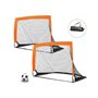 Set de 2 cages de foot 120x90cm - Modèle Challenge