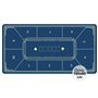 Tapis de poker rectangulaire 180x90cm - Bleu nuit