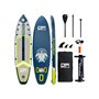 Paddle gonflable 320cm DF SPORTS avec pack accessoires Santorin - Bleu