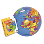 Pays 30 Cm - Globe Terrestre Gonflable - Jeu Educatif