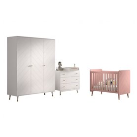 Billy set commode table à langer armoire lit Rose
