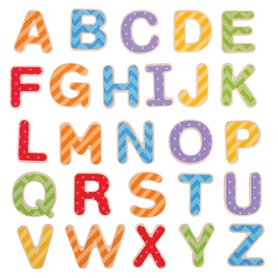 Lettres aimantees en minuscules