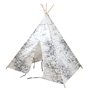 Tipi World Map Noir et Blanc SUNNY