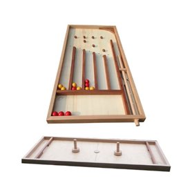 Jeu géant en bois - recto/verso - Air Hockey & Aerobille