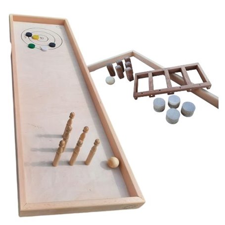 Jeu géant en bois - Plateau multi jeux