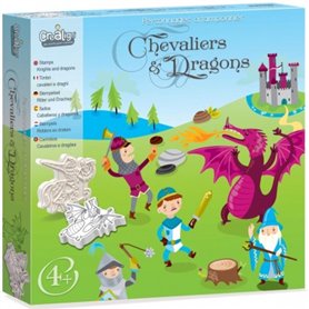 Tampons Chevaliers et dragons