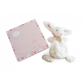 Lapin Bonbon Doudou Cie Rose